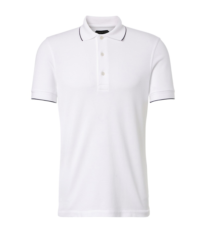 Photo: Tom Ford Piqué polo shirt