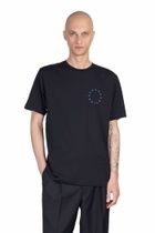 Études T-shirt In Black Cotton