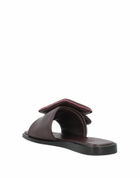 Boyy Womens Sandals Burgundy