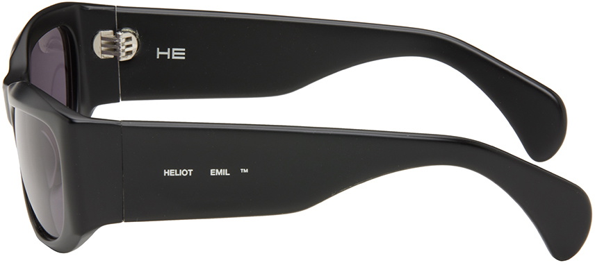 HELIOT EMIL Black Aether Sunglasses