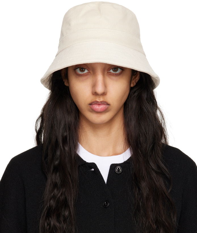 Photo: YMC Beige Quilted Bucket Hat