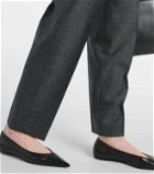 Toteme Pleated wool-blend pants