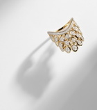 Rainbow K Blossom 14kt gold ring with diamonds