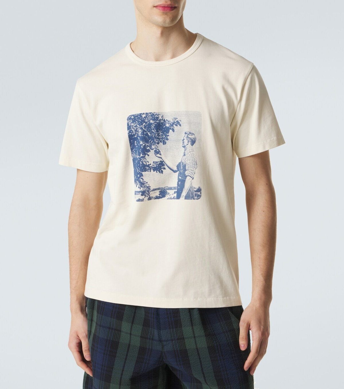 JW Anderson Printed cotton jersey T-shirt