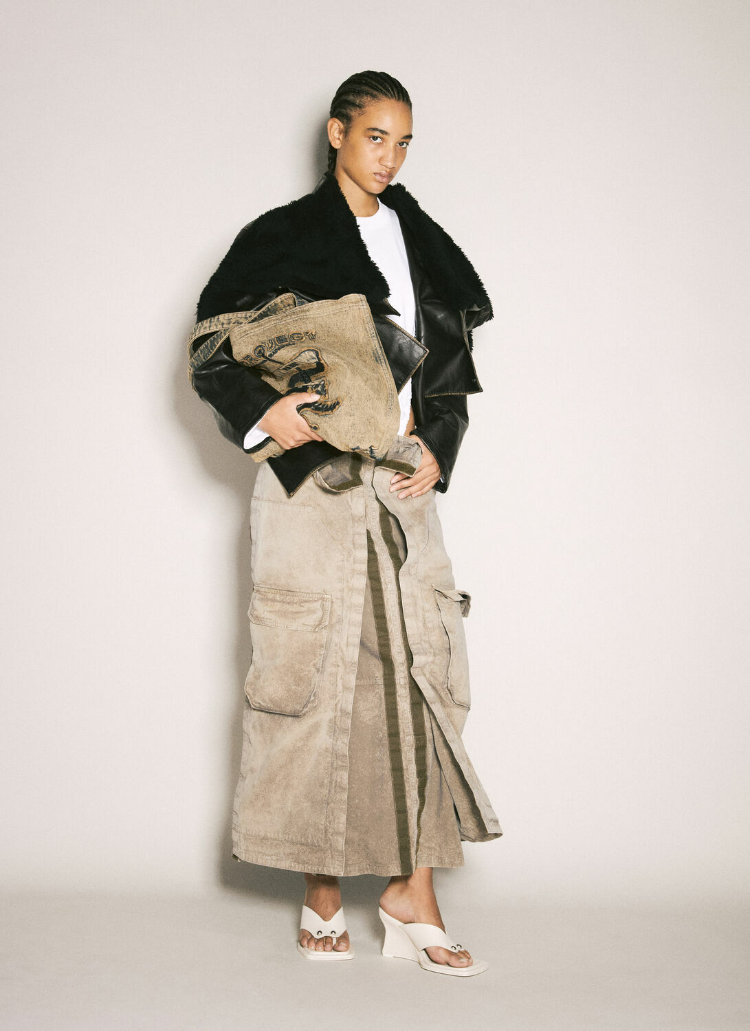 Y/Project Cargo Maxi Skirt