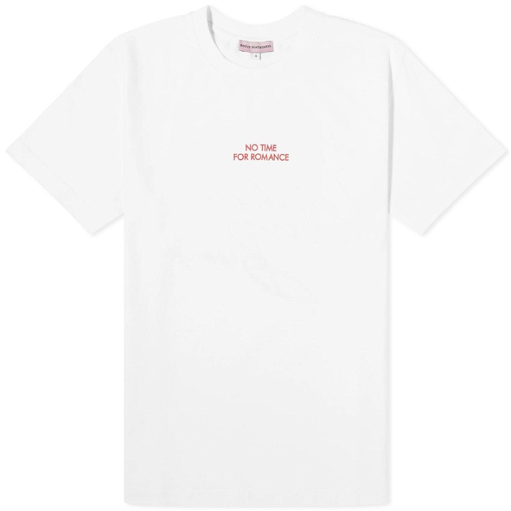 Photo: Bisous Skateboards Women's No Time For Romance T-Shirt in White