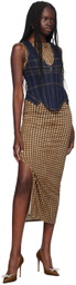 Miaou Brown Selena Maxi Dress