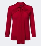 Dolce&Gabbana Bow-detail virgin wool sweater