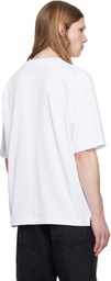 Dsquared2 White Wild2 Loose Fit T-shirt
