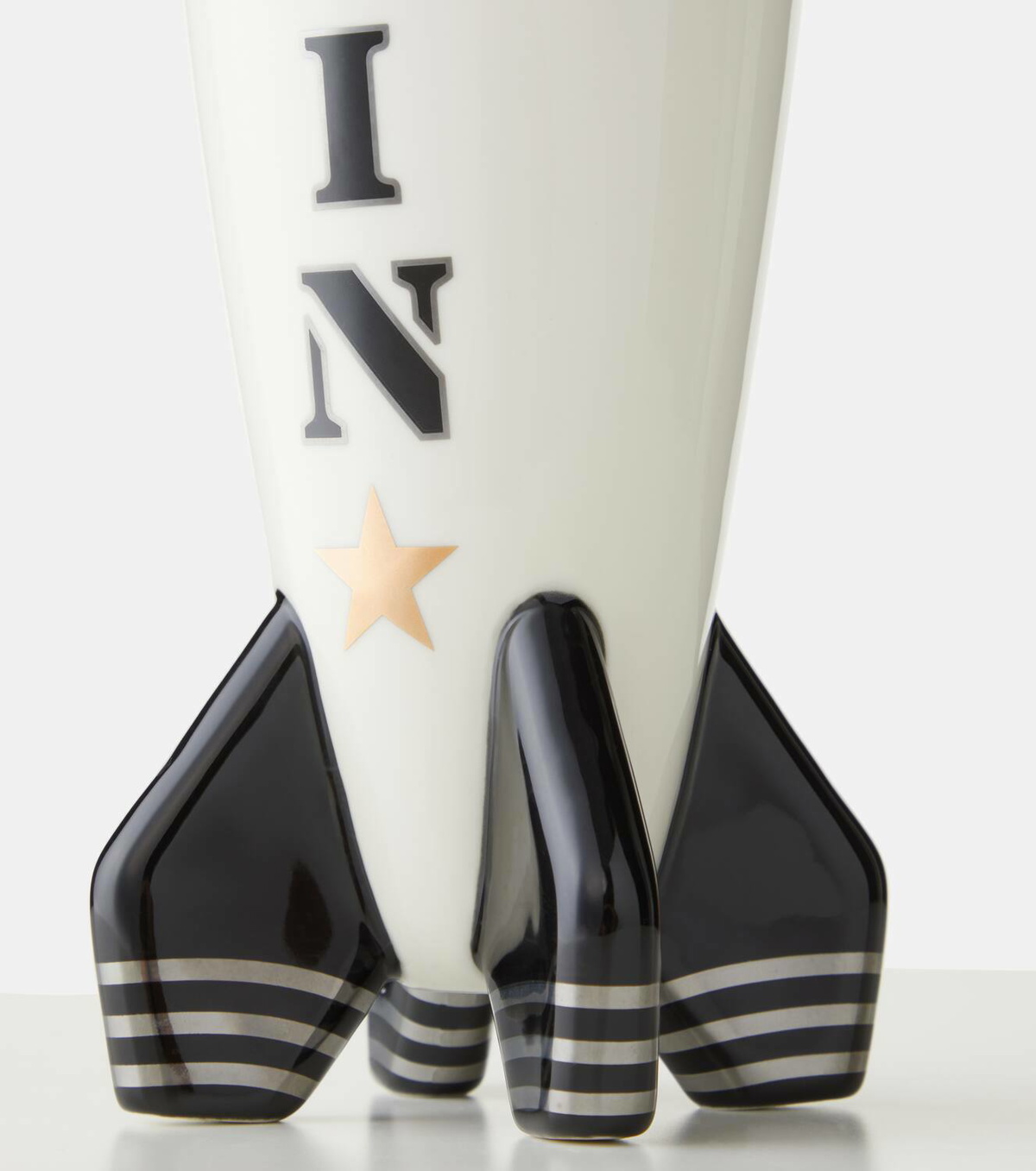 Jonathan Adler Rocket porcelain decanter