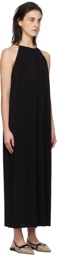 Max Mara Black Garda Maxi Dress