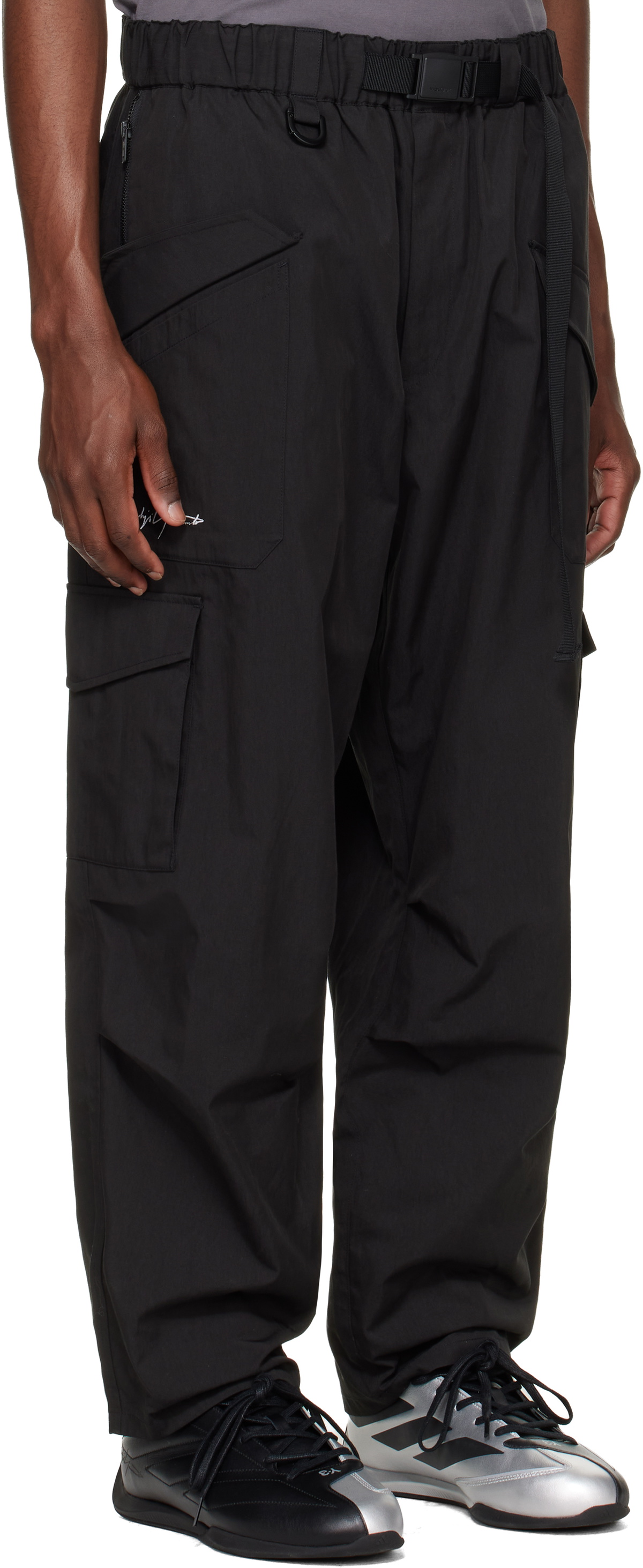 Y-3 Black Mercedes-AMG F1 Edition Cargo Pants