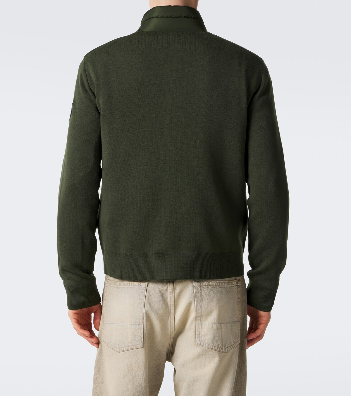 Canada Goose Hybridge Flavio down-paneled wool cardigan