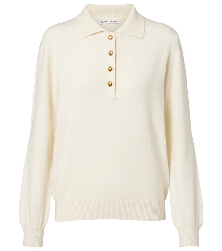 Photo: Blazé Milano Highland wool and cashmere polo sweater