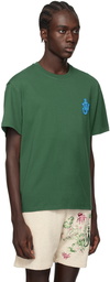 JW Anderson Green Anchor Patch T-Shirt