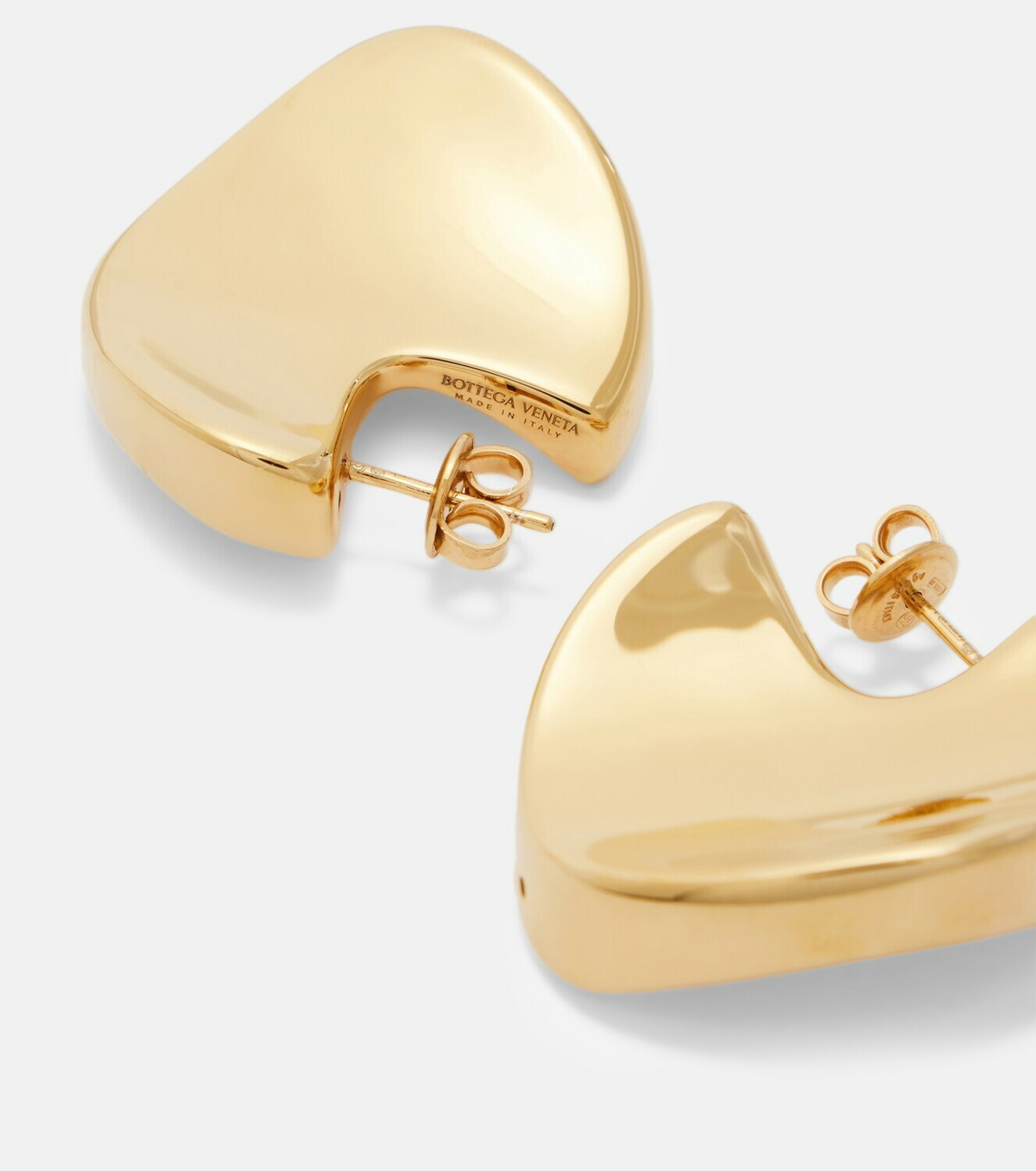 Bottega Veneta 18kt gold-plated sterling silver earrings