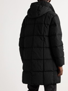 C.P. Company - Hooded Quilted Shell Down Parka - Black