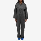 Beams Boy Women's Big Work Boiler Suit in Black