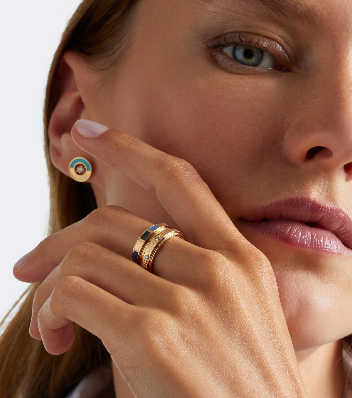 Piaget Possession Vibrant Palace 18kt rose gold ring with gemstones