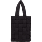 Bottega Veneta Black Padded Nylon Tote