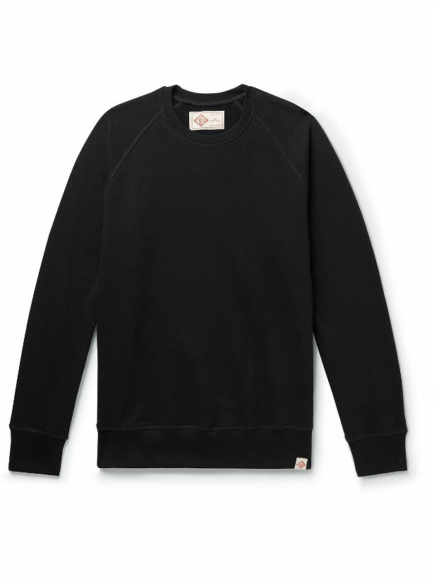 Photo: Bather - Cotton-Jersey Sweatshirt - Black