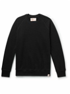 Bather - Cotton-Jersey Sweatshirt - Black