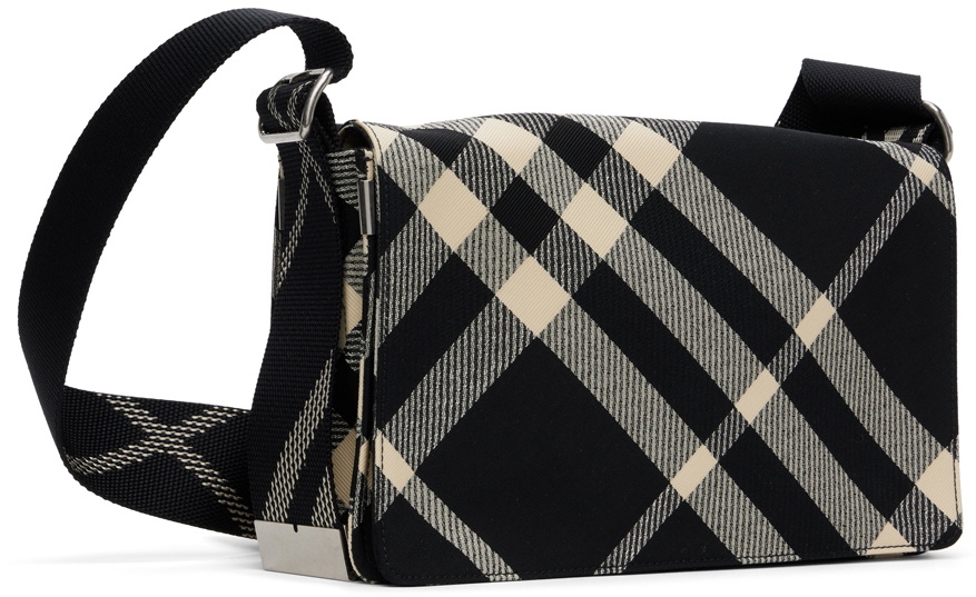 Burberry Black Check Trench Bag Burberry