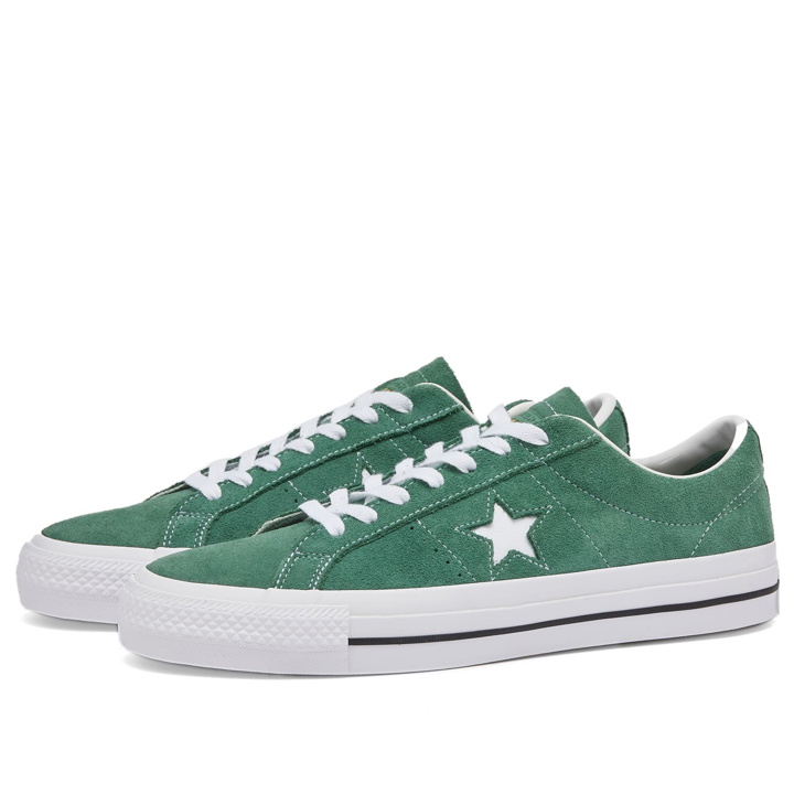 Photo: Converse Cons One Star Pro Sneakers in Admiral Elm/White/Blacks