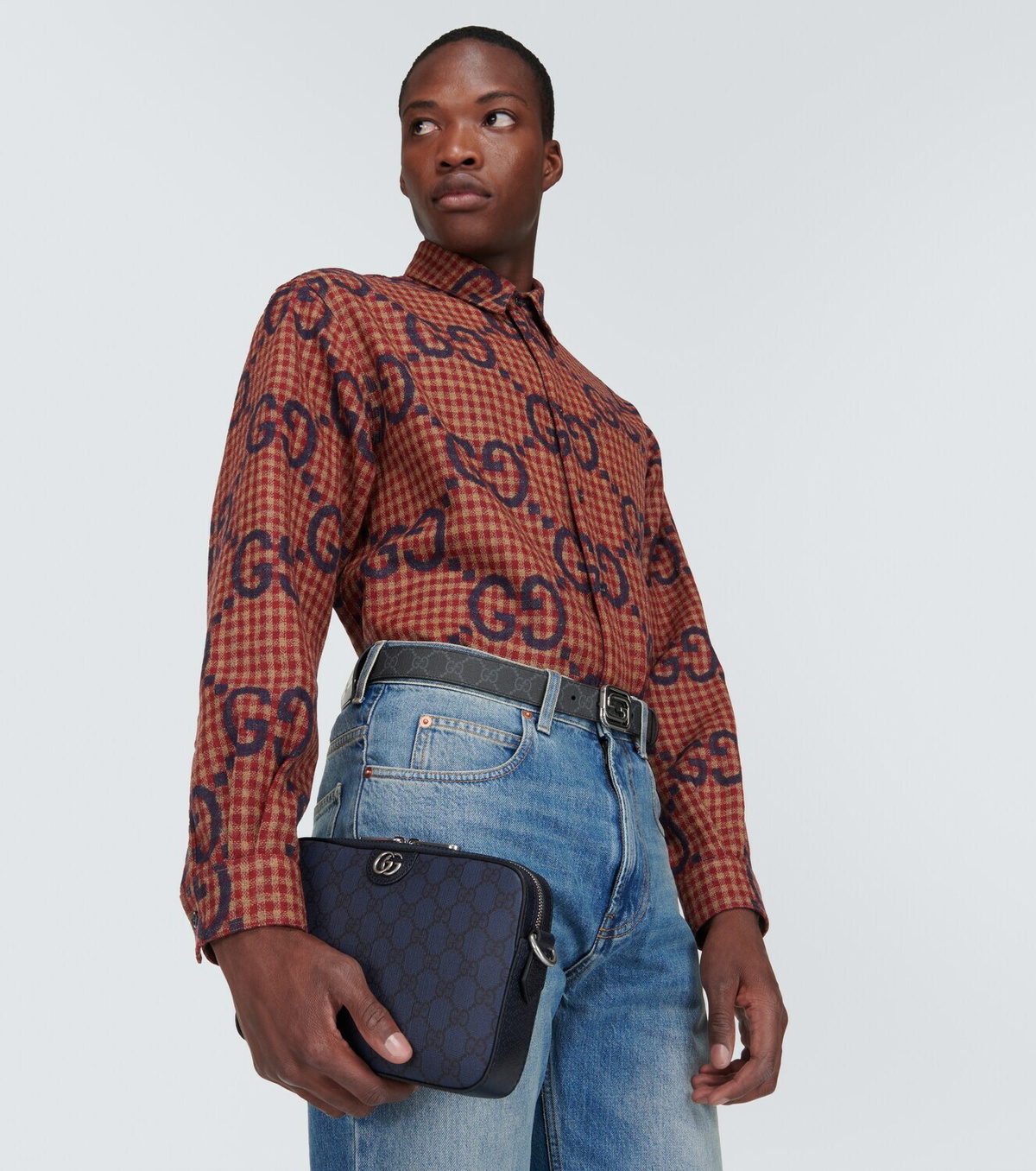 ショルダーバッグ Gucci Gg Canvas Medium Crossbody Bag Ophidia GG Canvas Mini crossbody bag in multicoloured