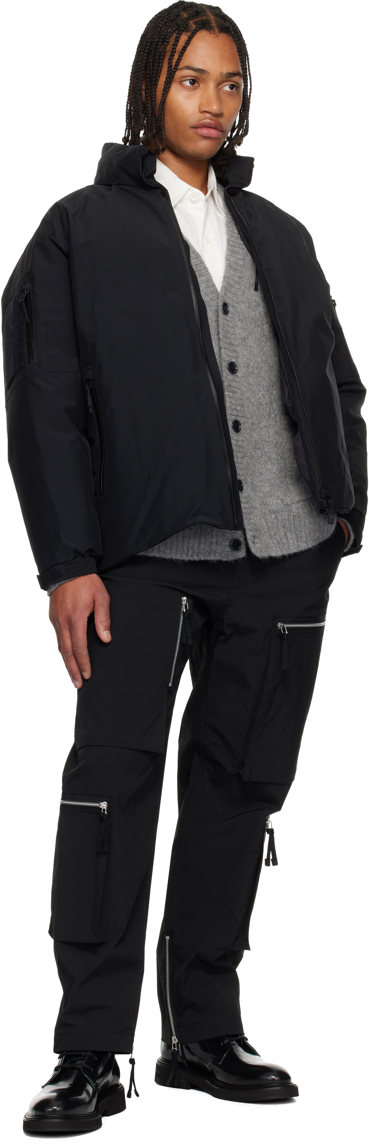 Comme des Garçons Homme Black Goldwin Edition Doubler Layer GORE 