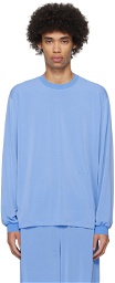 Birrot Blue Lay1 Boxy Long Sleeve T-Shirt