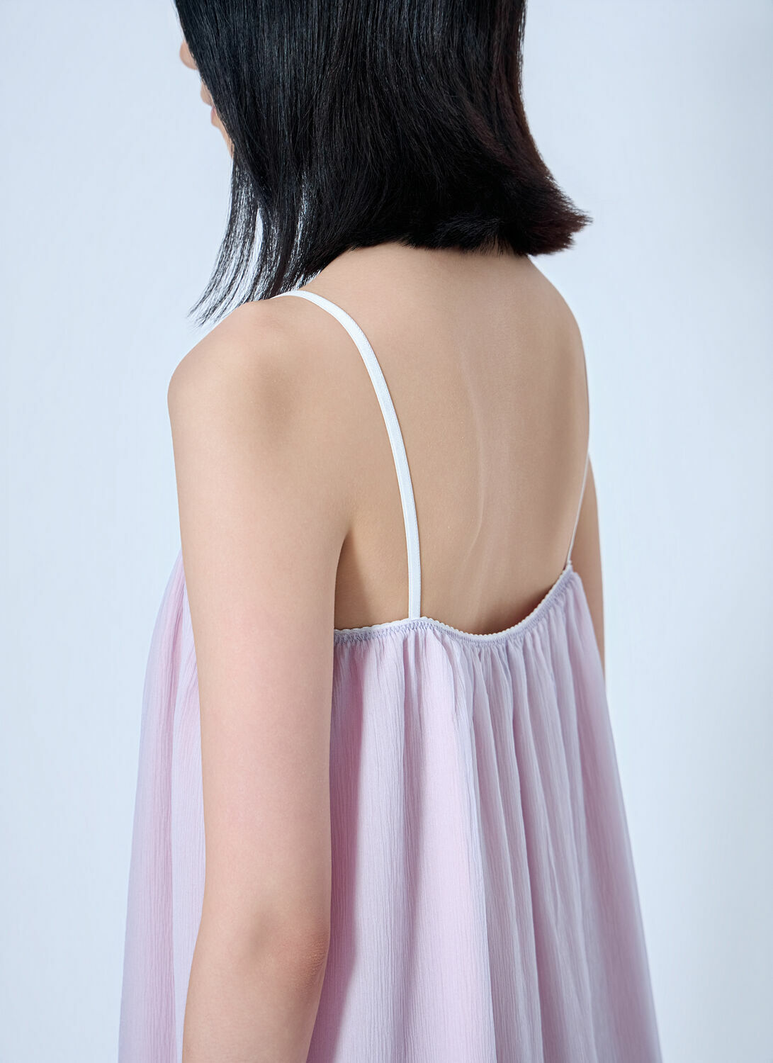 Miu Miu Wisteria Chiffon Dress