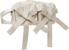 Simone Rocha Off-White Classic Bow Crossbody Bag
