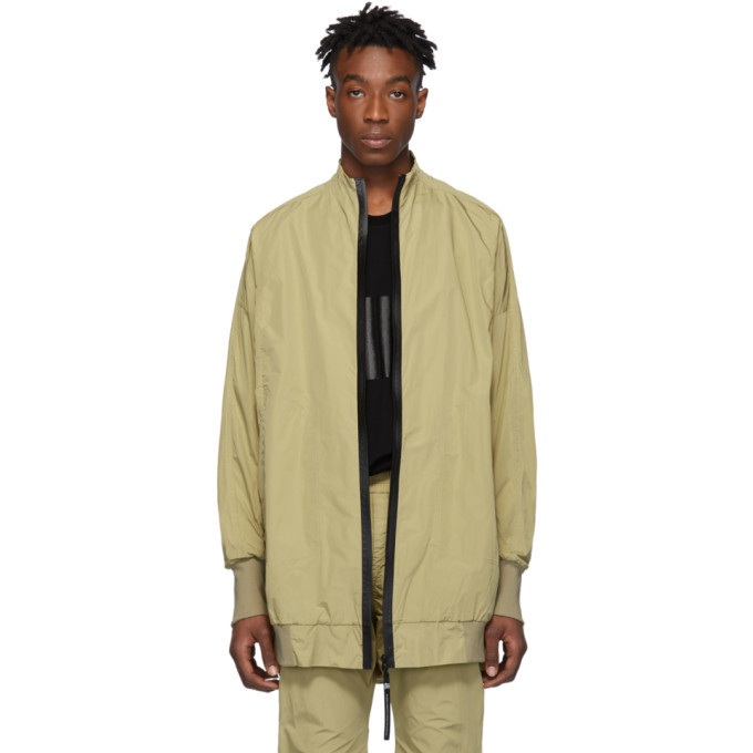 Julius Beige Nilos Edition Taffeta Jacket Julius