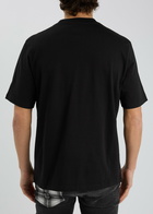 Amiri Staggered Logo Cotton T-shirt Black