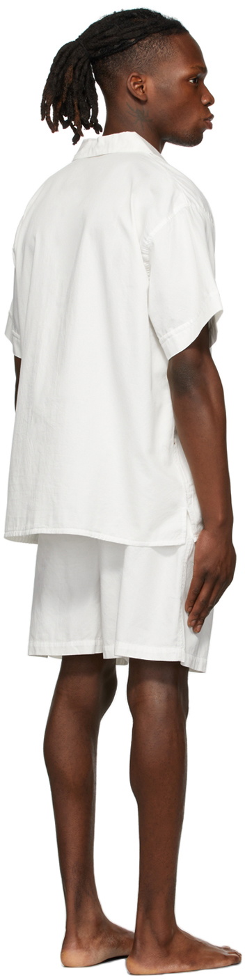 Cleverly Laundry White Short Pyjama Set