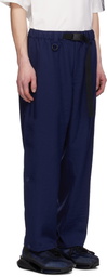 Y-3 Blue Sport Uniform 3 Stripes Sweatpants
