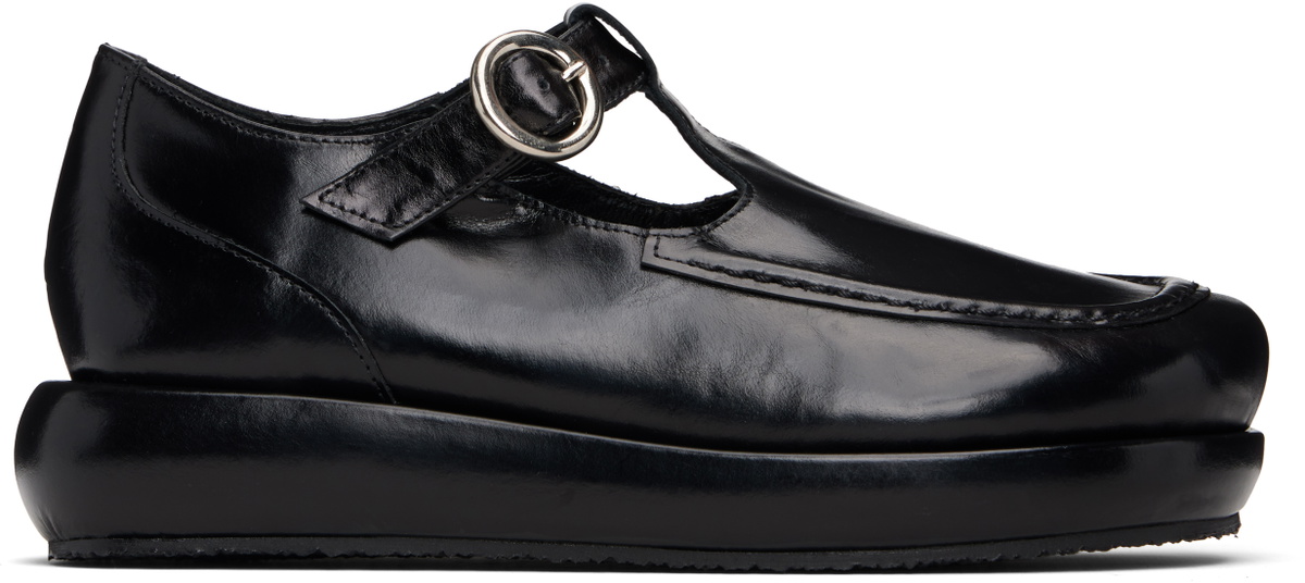 Nicole Saldaña Black Molly Loafers