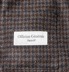 Officine Generale - Armie Houndstooth Wool Blazer - Brown