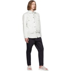 Fumito Ganryu Off-White Denim Six Pockets Rebuilt Shirt