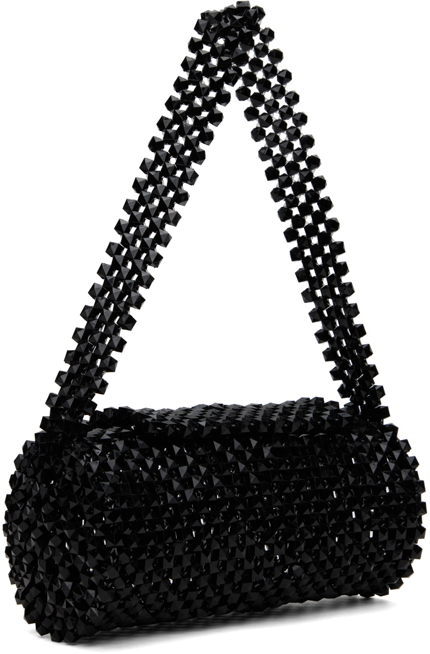 Feben Black Mini Cylinder Bag