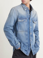 DRKSHDW by Rick Owens - Distressed Denim Overshirt - Blue