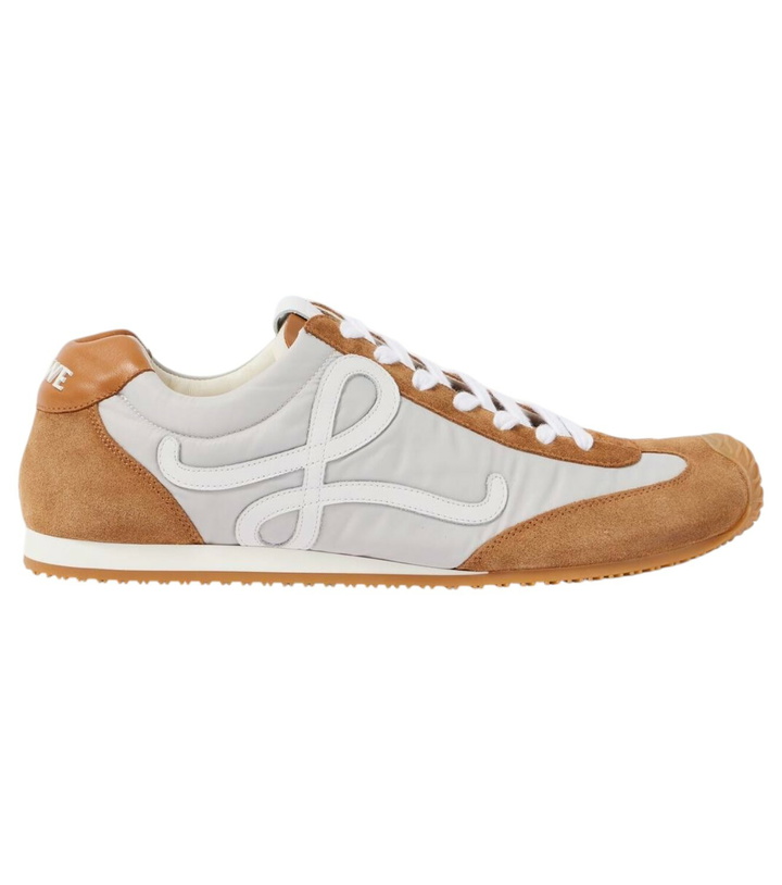 Photo: Loewe Ballet Runner 2.0 suede sneakers