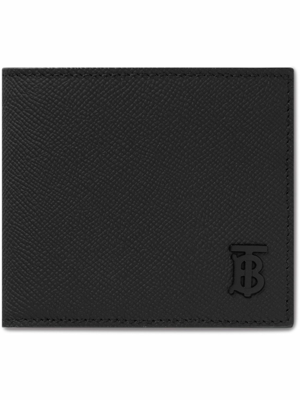 Photo: Burberry - Logo-Detailed Full-Grain Leather Billfold Wallet