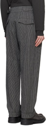 Craig Green Gray Double Pleat Trousers