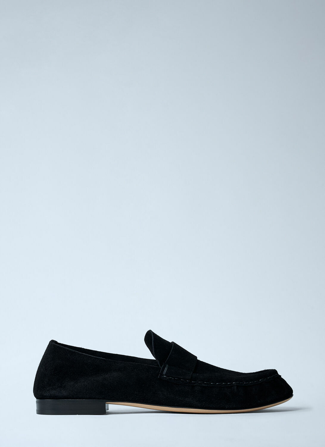 The Row Suede Loafers