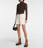 Ganni - Leather Chelsea boots