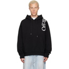 Off-White Black Vertical Bookish Skate Hoodie