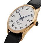 Tom Ford Timepieces - 002 40mm 18-Karat Gold and Alligator Watch - White