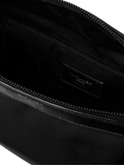 SAINT LAURENT - Leather-Trimmed Nylon Belt Bag - Black